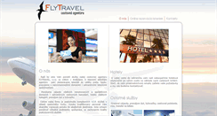 Desktop Screenshot of flytravel.sk