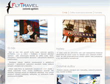 Tablet Screenshot of flytravel.sk